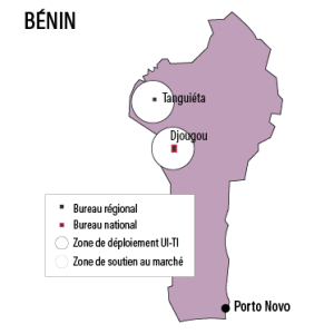Carte Bénin 2017