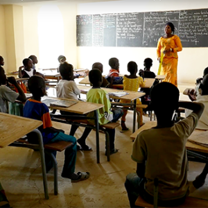 Salle de classe VNBA de Koditt (Sénégal)